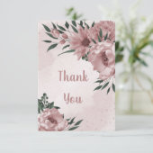 かわいらし桃花結婚植物学 サンキューカード (スタンド正面)