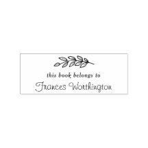 かわいらし植物学「この本は属す」カスタム