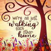 かわいらし歩くお互いホーム感動的 フォトプラーク