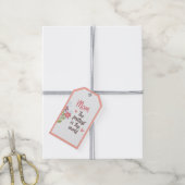 かわいらし母ギフトラベル-フローラ母の日 ギフトタグ (より糸付き)