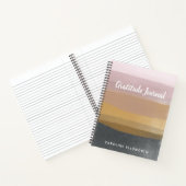 かわいらし水の色が薄くパーソナライズされたなる ノートブック (内部)