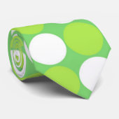 かわいらし水玉模様コレクションの男性 ネクタイ (ロール)