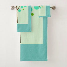 かわいらし水玉模様コレクション バスタオルセット