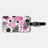かわいらし水玉模様収集 ラゲッジタグ (正面横)