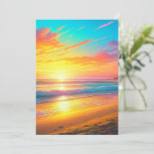 かわいらし海Aサンセットビーチシーサイドビーチ 招待状 (スタンド正面)