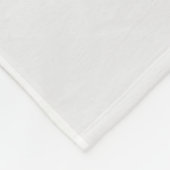 かわいらし淡い色のグミ葉水彩 フリースブランケット (角)