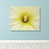 かわいらし淡い色のDaffodil Canvas Print キャンバスプリント (インサイチュ (ウッドフロア))