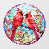 かわいらし深紅色 ウィンドウサイン (シート)