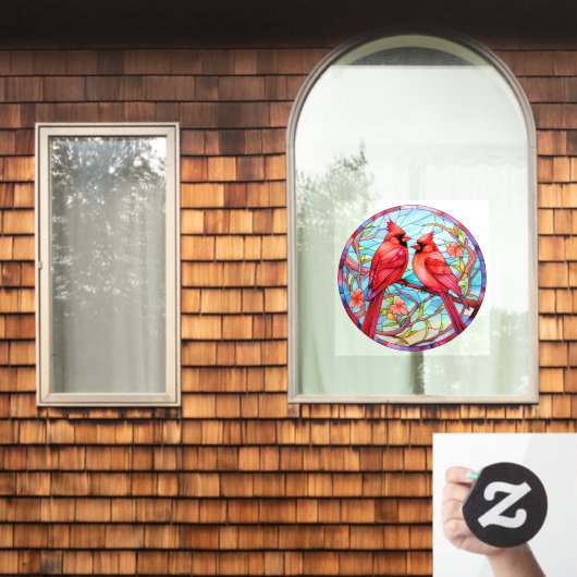 かわいらし深紅色 ウィンドウサイン (ホームウィンドウ)