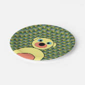 かわいらし犬 ペーパープレート (アングル)