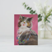 かわいらし猫 ポストカード (スタンド正面)