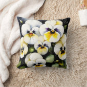 かわいらし白パン絵を描ズ クッション (ブランケット)