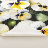 かわいらし白パン絵を描ズ シェルパブランケット (3/4)