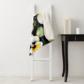 かわいらし白パン絵を描ズ シェルパブランケット (インサイチュ)