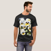 かわいらし白パン絵を描ズ Tシャツ (正面フル)