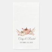 かわいらし秋パンプキンブケ結婚ス (正面)