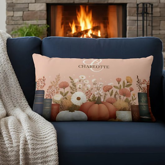 かわいらし秋フローラ本誌 ランバークッション