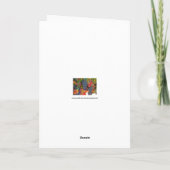 かわいらし秋ヴィネヤードワ空白のイン カード (裏面)