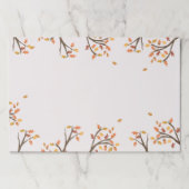 かわいらし秋枝葉秋 ペーパーパッド (正面)