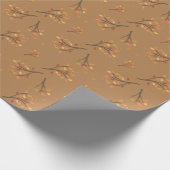 かわいらし秋枝葉秋 ラッピングペーパー (角)