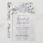 かわいらし素朴フローラブライダルシャワー 招待状 (正面/裏面)