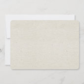 かわいらし素朴フローラ結婚式日付の保存 セーブザデート (裏面)