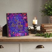 かわいらし紫もしはインスピリシティを飛びたい フォトプラーク