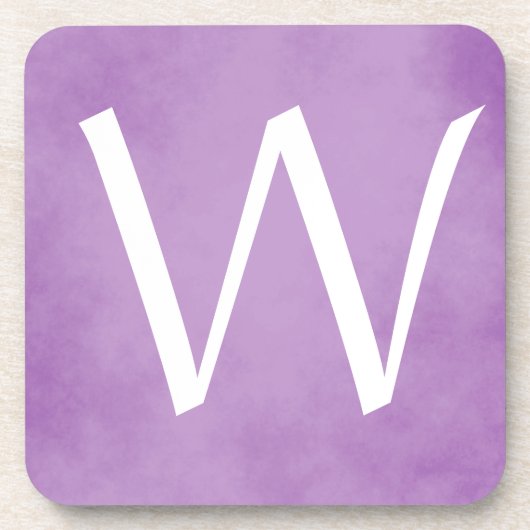 かわいらし紫 コースター (正面)