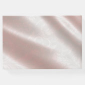 かわいらし結婚ドレスブライダルシャワー ゲストブック (裏面)