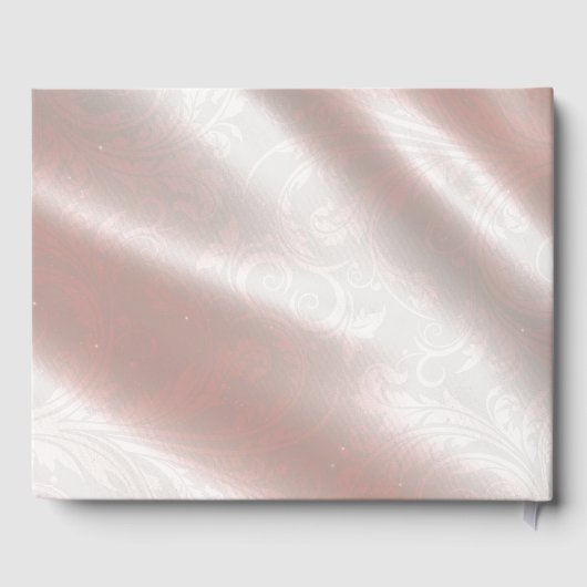 かわいらし結婚ドレスブライダルシャワー ゲストブック (裏面)