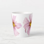 かわいらし絵を描花 カフェラテマグ (正面)