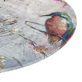 かわいらし絵を描金魚花 カッティングボード (角)