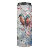 かわいらし絵を描金魚花 タンブラー (裏面)