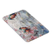 かわいらし絵を描金魚花 マグネット (右側)