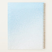 かわいらし縁ど名パーソナライズされた日 プランナー手帳 (裏面)