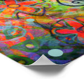 かわいらし考え前向き引用文感光ポスター ポスター (角)