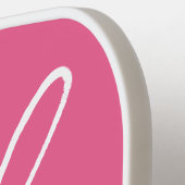 かわいらし考えDinkピンク ピックルボールラケット (左詳細)