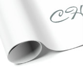 かわいらし聖降誕祭の聖名を書きパーソナライズされた出す ラッピングペーパー (ロールコーナー)