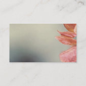 かわいらし自然カスタム名刺テンプレート 名刺 (裏面)