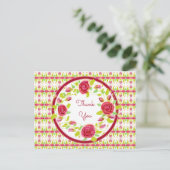 かわいらし花が咲いた ポストカード (スタンド正面)