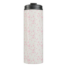 かわいらし花びらストライプ