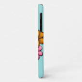 かわいらし花カラフルガーリー Case-Mate iPhoneケース (裏面/左)
