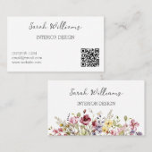 かわいらし芸術的 名刺 (正面/裏面)