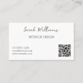 かわいらし芸術的 名刺 (正面)