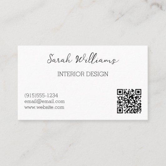 かわいらし芸術的 名刺 (正面)