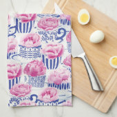 かわいらし茶 キッチンタオル (四つ折り)