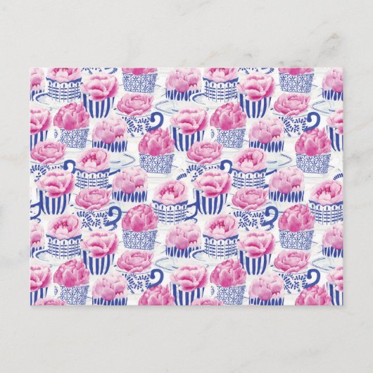 かわいらし茶 ポストカード (正面)