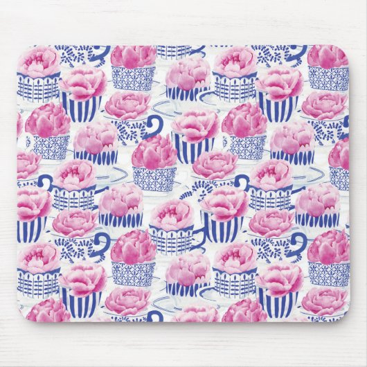 かわいらし茶 マウスパッド (正面)