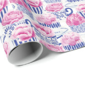 かわいらし茶 ラッピングペーパー (ロールコーナー)