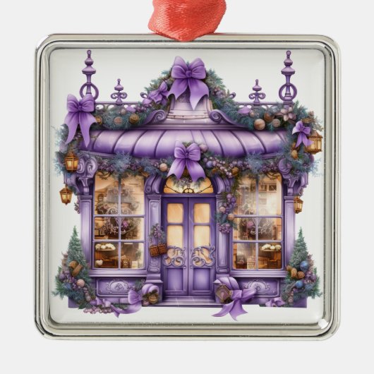 かわいらし華美クリスマス店 メタルオーナメント (正面)